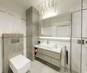 łazienka zaprojektowana przez Auradesign.pl